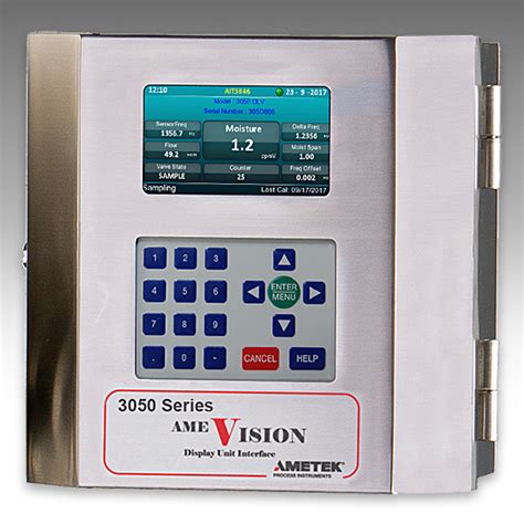 ametek moisture analyzer|ametek 3050 moisture analyzer.